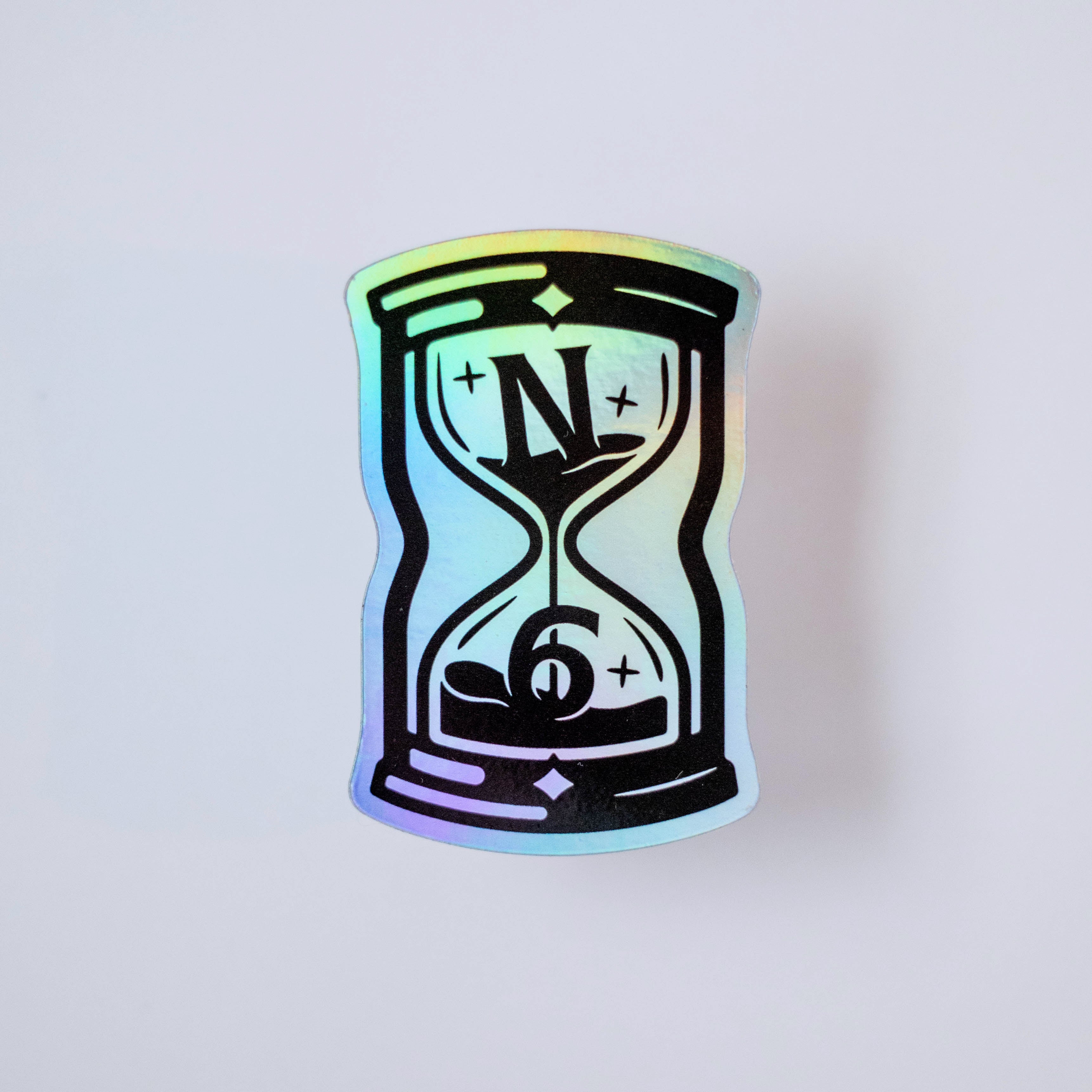 N6 Hourglass Sticker